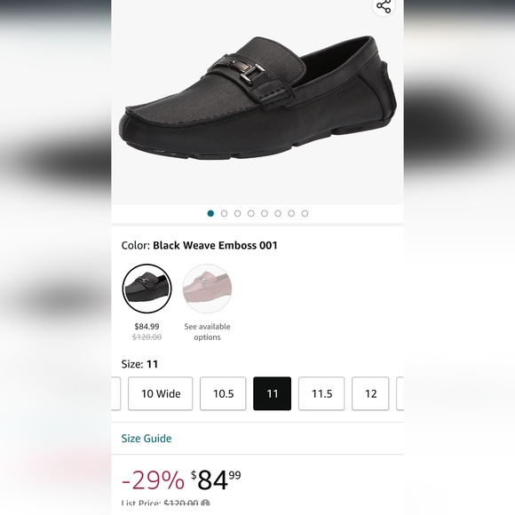 Calvin Klein loafers men's size 9 - Picture 7 of 7